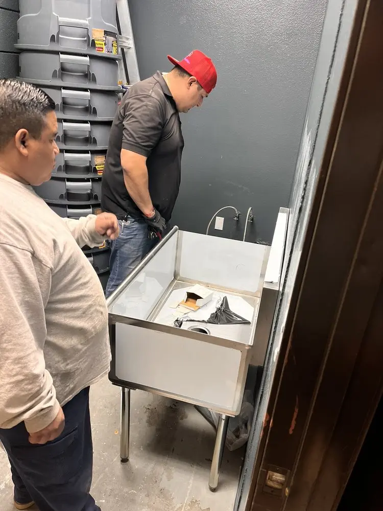 Commercial plumbing and sink installation in Nuestro Barrio